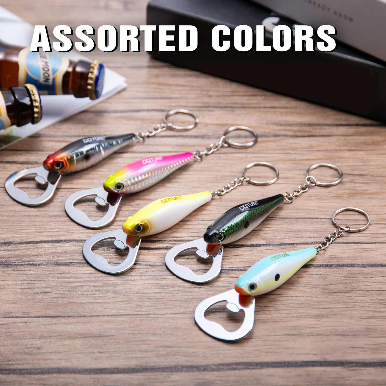 Kitchen Gadgets List - Goture 1pcs Fishing Lure Bottle Opener