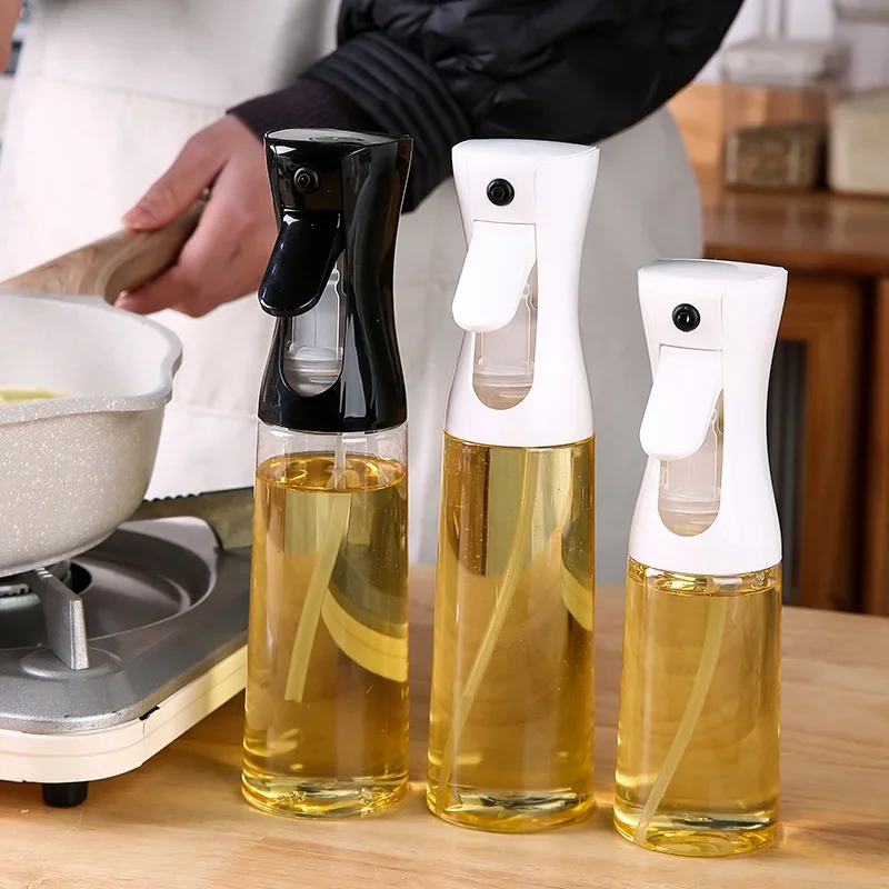 Kitchen Gadgets Oil Spray - Press-type Oil Spray Bottle 200/300/500ML Kitchen