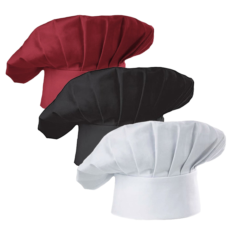 Kitchen Gadgets Sale - 3pcs High22cm Cook Hat White Chef