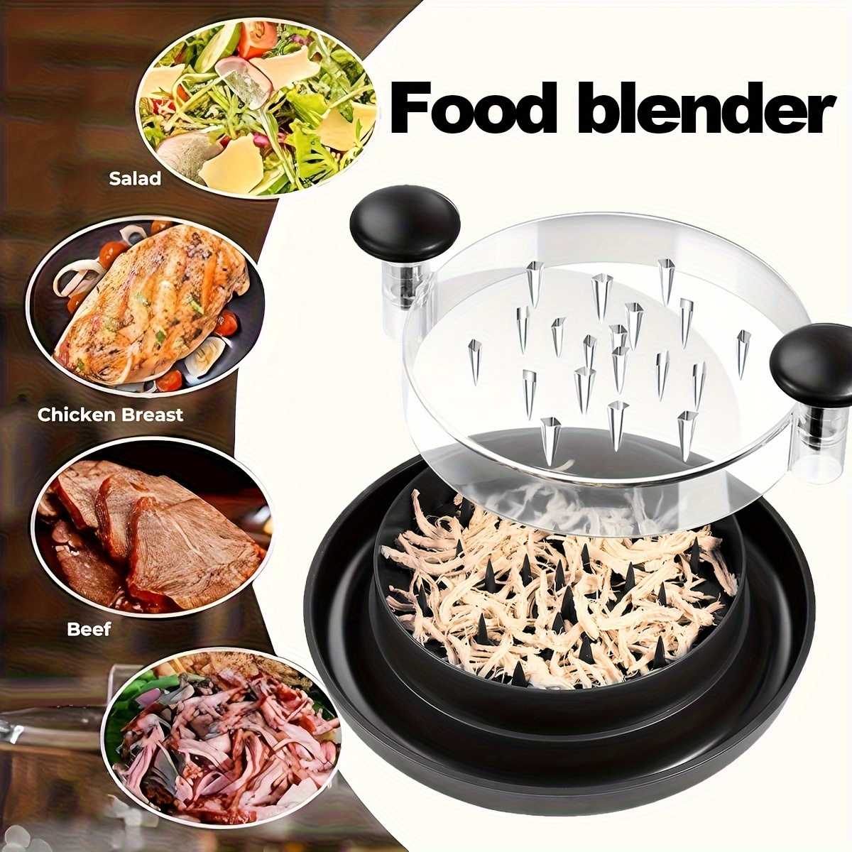 Kitchen Gadgets Modern - Meat Shredder Rotating Hand Twist, Heavy