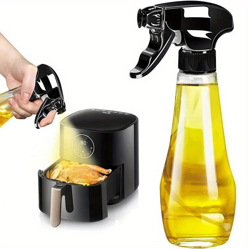 Kitchen Gadgets Oil Spray - 1pc New Oil Sprayer 200ML Glass