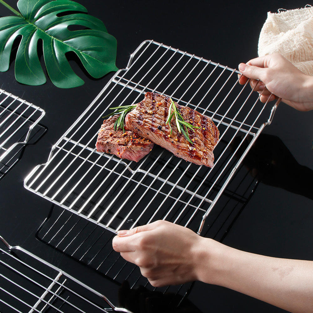 Kitchen Gadgets Sale - Stainless Steel Barbecue Mesh Mat Reusable