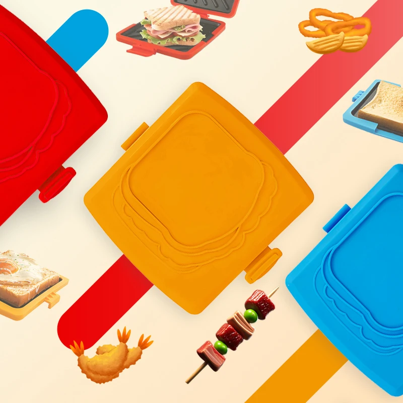 3pack Food Grade Sandwich Toas - Kitchen Gadgets Baking 评论和价格