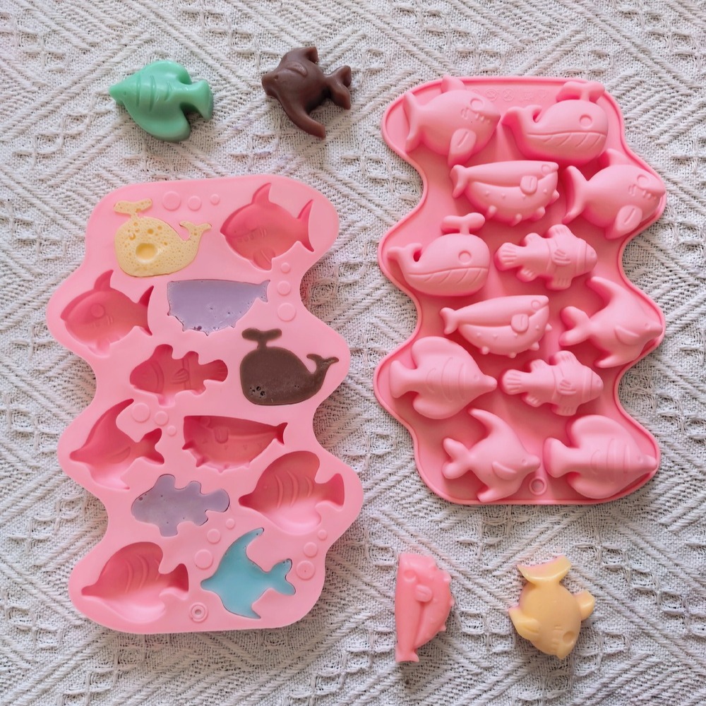1pc 12 cavity 6 models, small  - Silicone Mold Baking 评论和价格