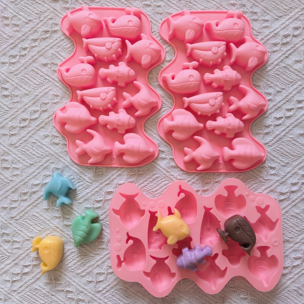 1pc 12 cavity 6 models, small  - Silicone Mold Baking 评论和价格