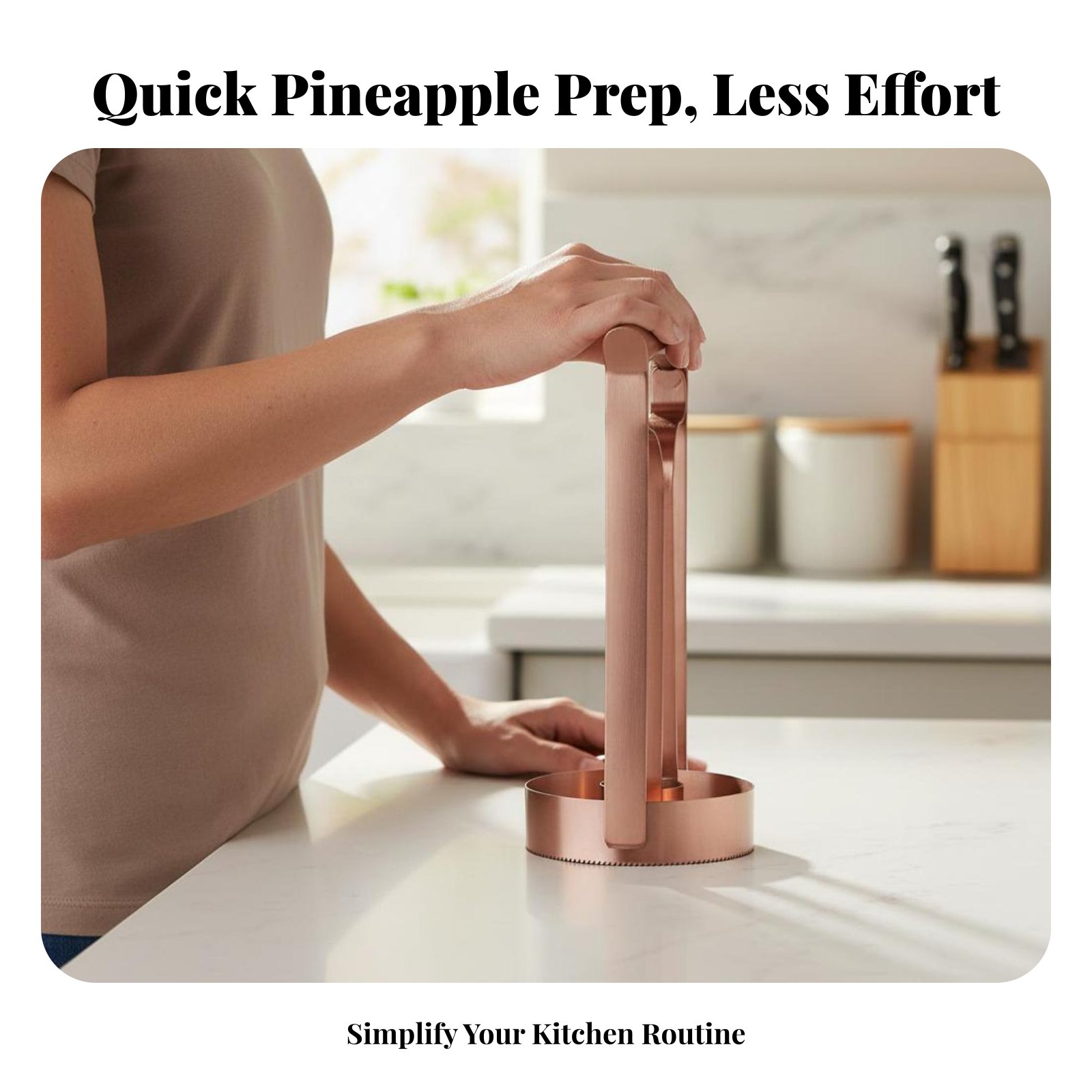 Stainless Steel Pineapple Cutt - Kitchen Gadgets & Toys 评论和价格