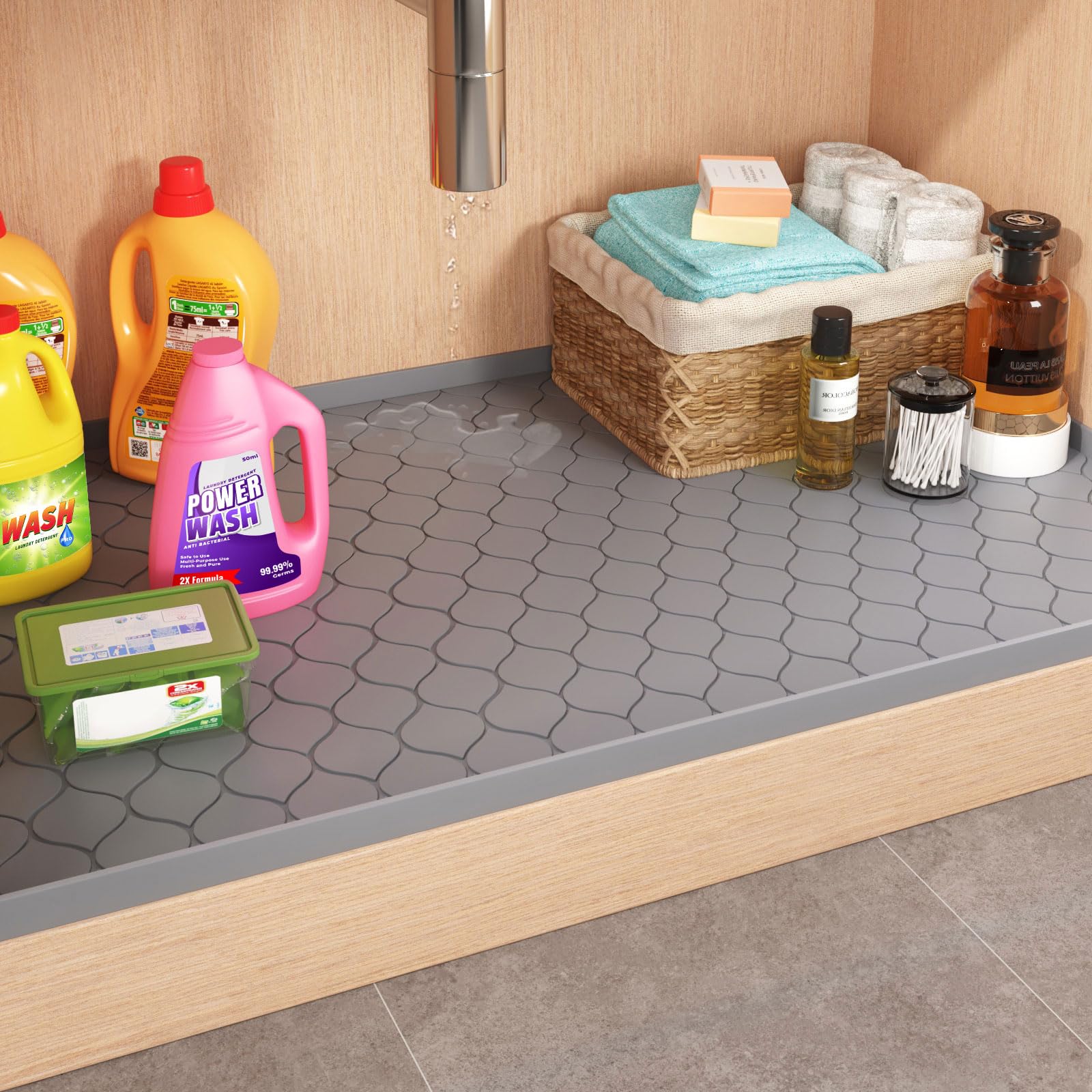 Silicone Under Sink Mat Kitche - Kitchen Gadgets Modern 评论和价格