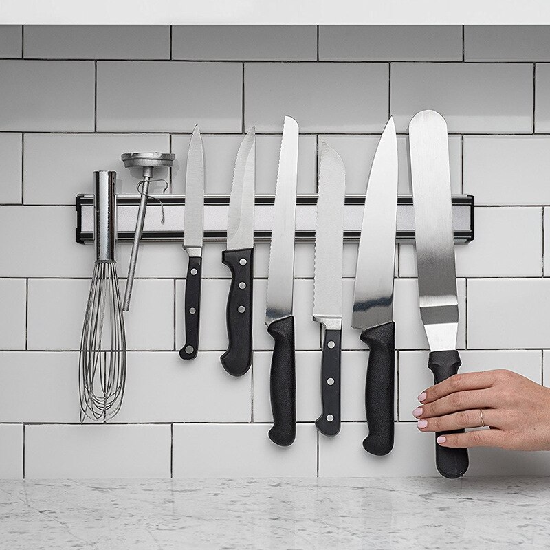 1pc Maximize Your Kitchen Spac - Magnetic Knife Strip 评论和价格