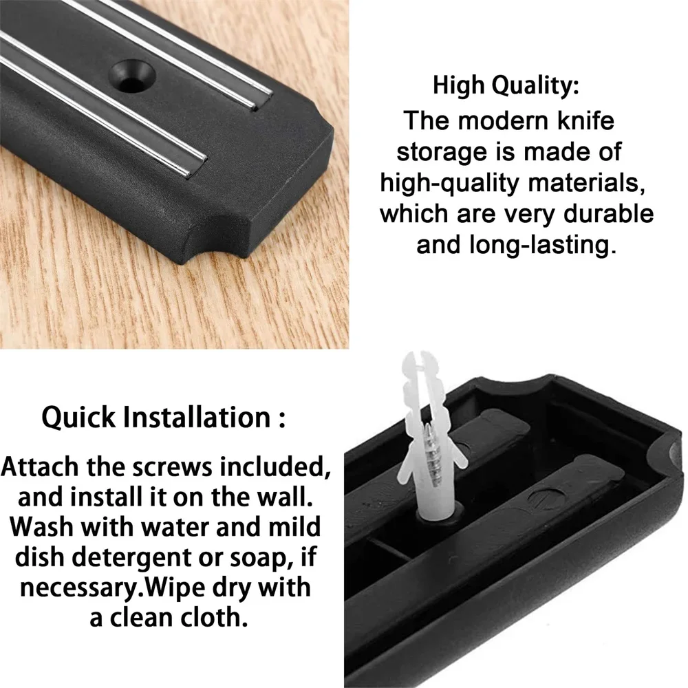 1pc Maximize Your Kitchen Spac - Magnetic Knife Strip 评论和价格