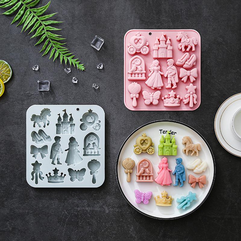 12 Cavity Prince, Princess Sil - Silicone Mold Baking 评论和价格