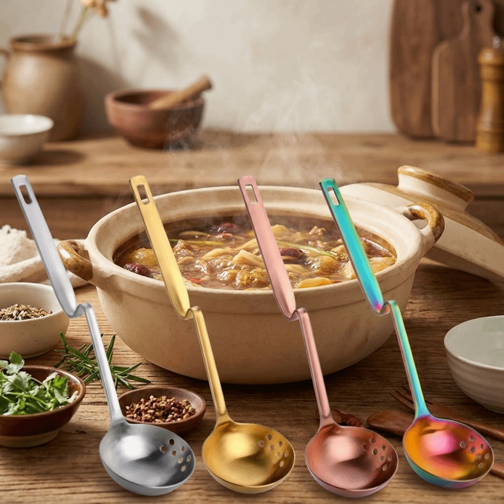 Z-shaped Hot Pot Spoon Long Ha - Kitchen.Gadgets With A Z 评论和价格