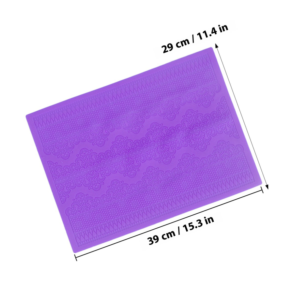 1pcs Silicone Mat Purple Food- - Silicone Mold Baking 评论和价格