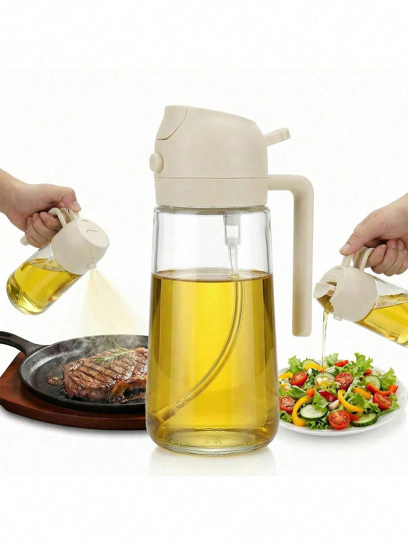 High Grade Olive Oil Dispenser - Kitchen Gadgets Oil Spray 评论和价格
