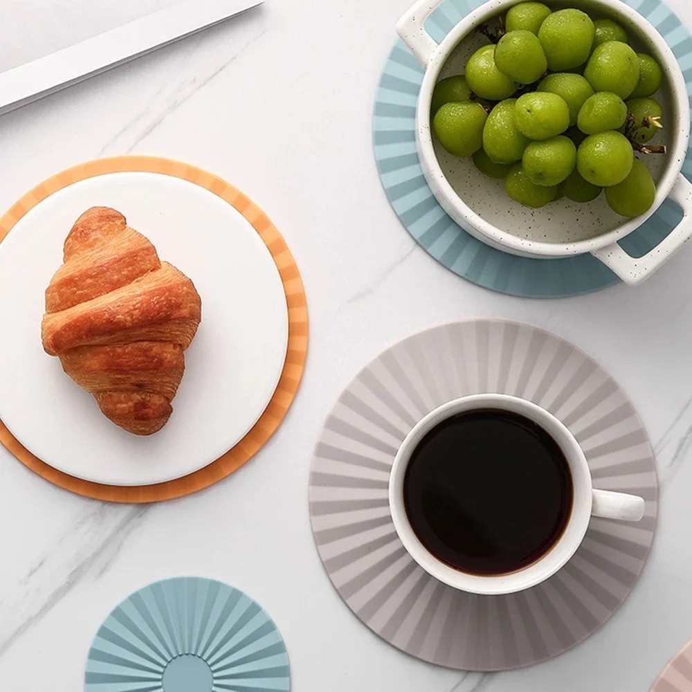 Ins Round Pot Pan Mat Silicone - Kitchen Gadgets Modern 评论和价格