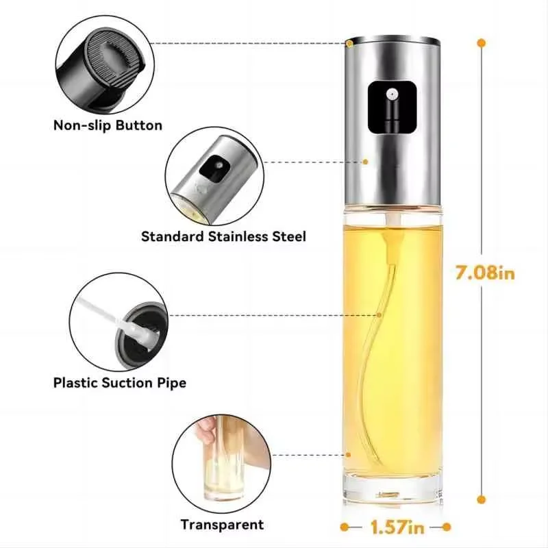 Glass Oil Sprayer for Cooking  - Kitchen Gadgets Oil Spray 评论和价格