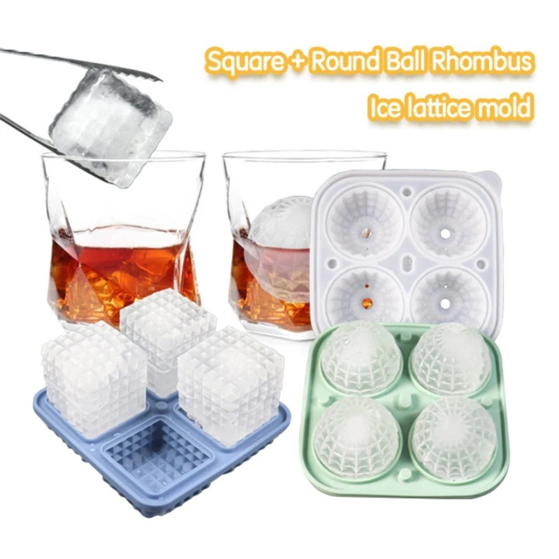 Ice Cube Tray Silicone with Li - Kitchen Gadgets Baking 评论和价格