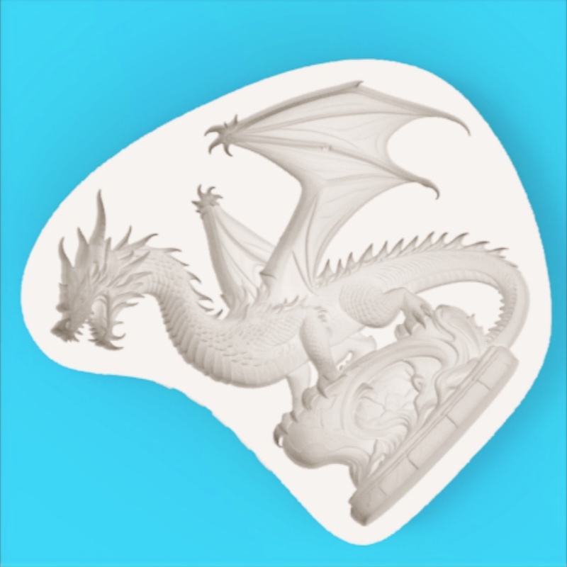 High-Precision Fantasy Dragon- - Silicone Mold Baking 评论和价格