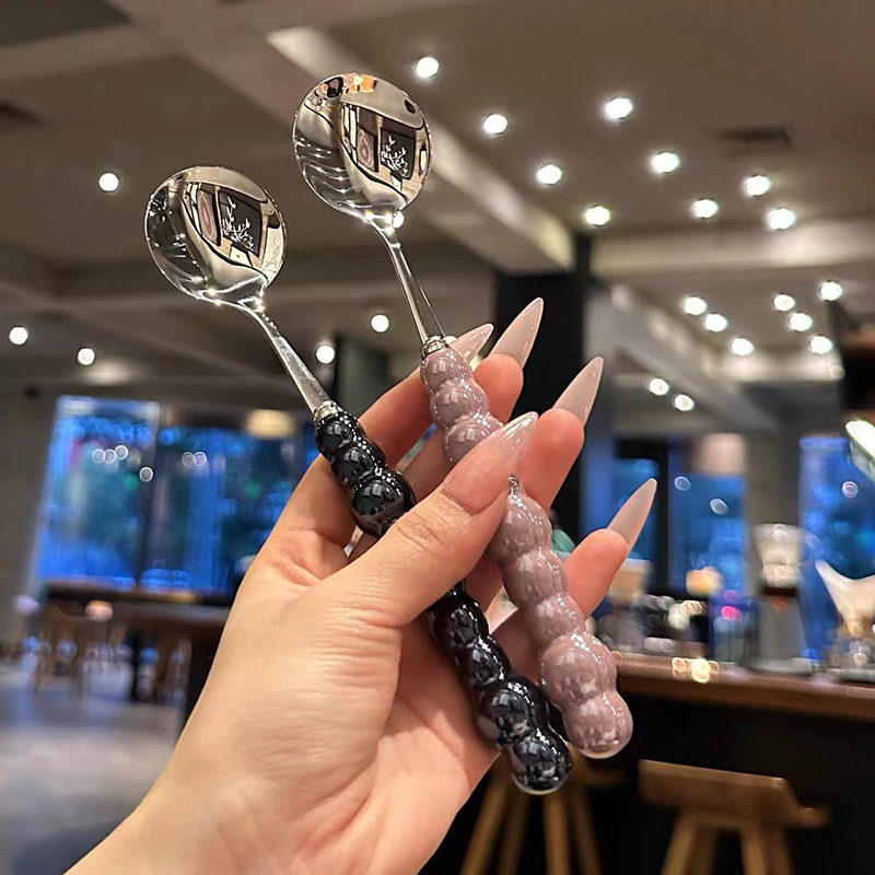 Pearl Handle Spoon Stainless S - Kitchen Gadgets List 评论和价格