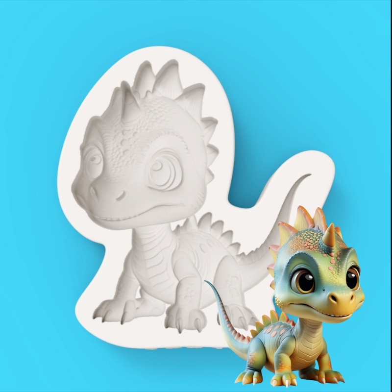 【Cute Little Dinosaur Silicone - Silicone Mold Baking 评论和价格