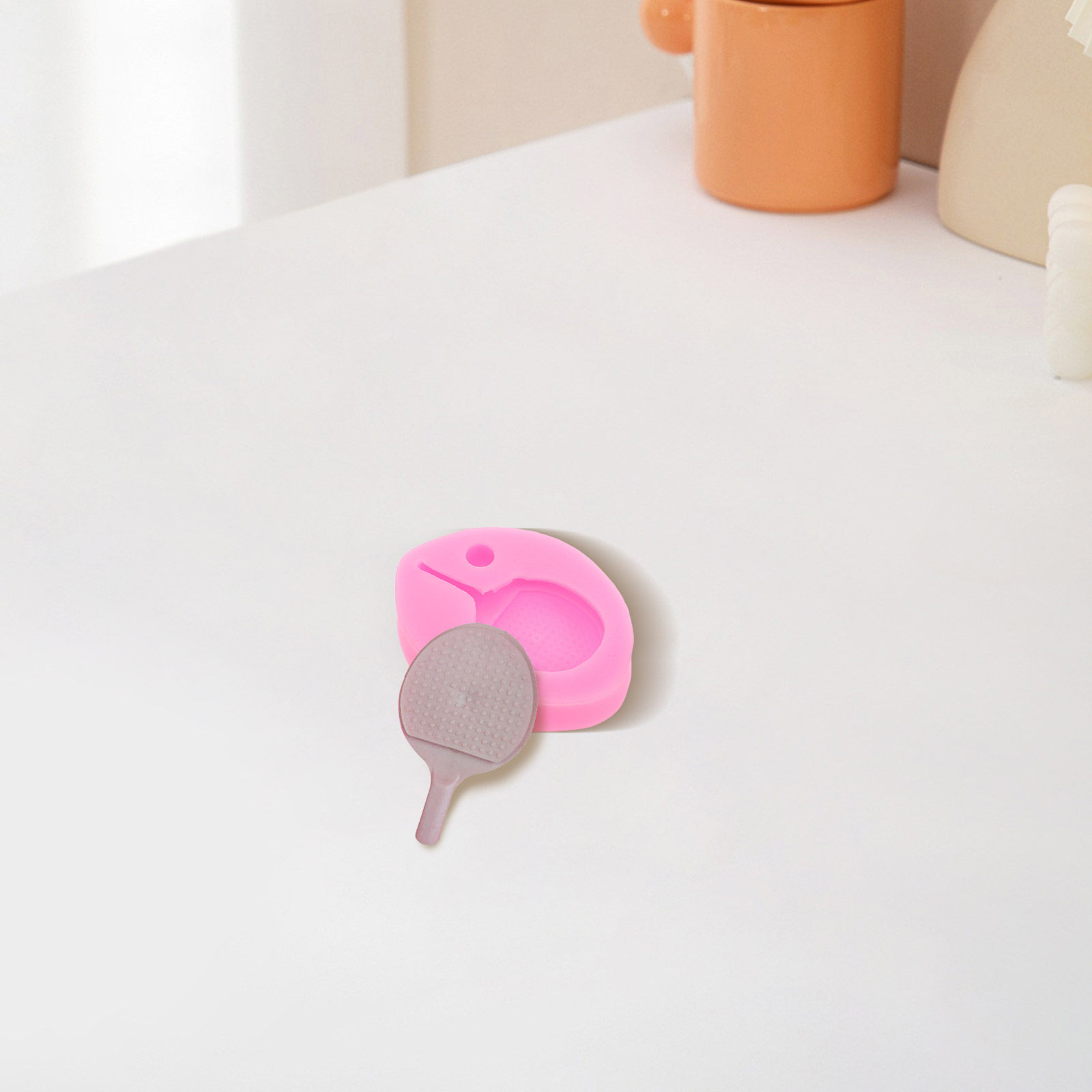 Table Tennis Racket Ball Silic - Silicone Mold Baking 评论和价格