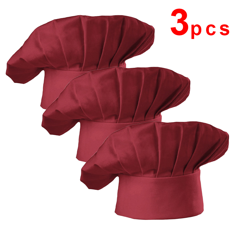 3pcs High22cm Cook Hat White C - Kitchen Gadgets Sale 评论和价格