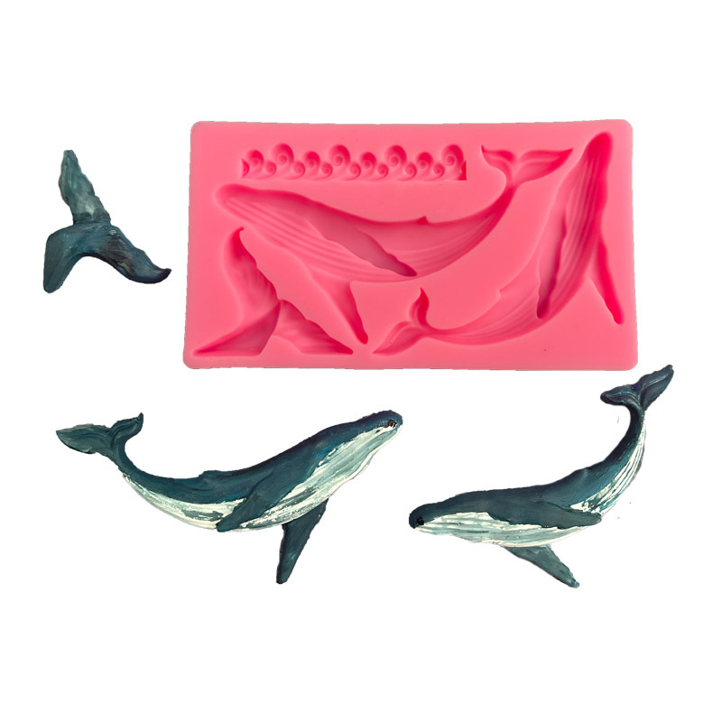 DIY Whale Silicone Mold Ocean  - Kitchen Gadgets Baking 评论和价格