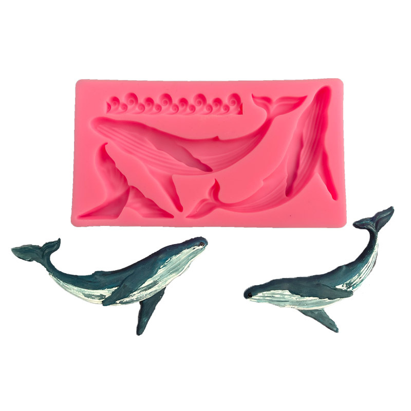 DIY Whale Silicone Mold Ocean  - Kitchen Gadgets Baking 评论和价格