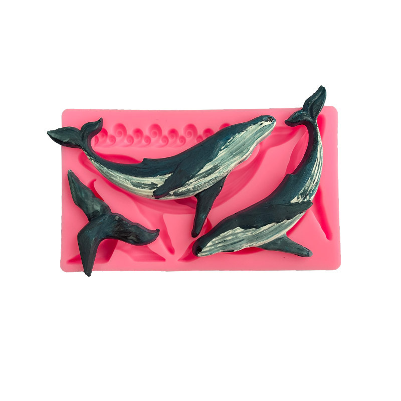 DIY Whale Silicone Mold Ocean  - Kitchen Gadgets Baking 评论和价格