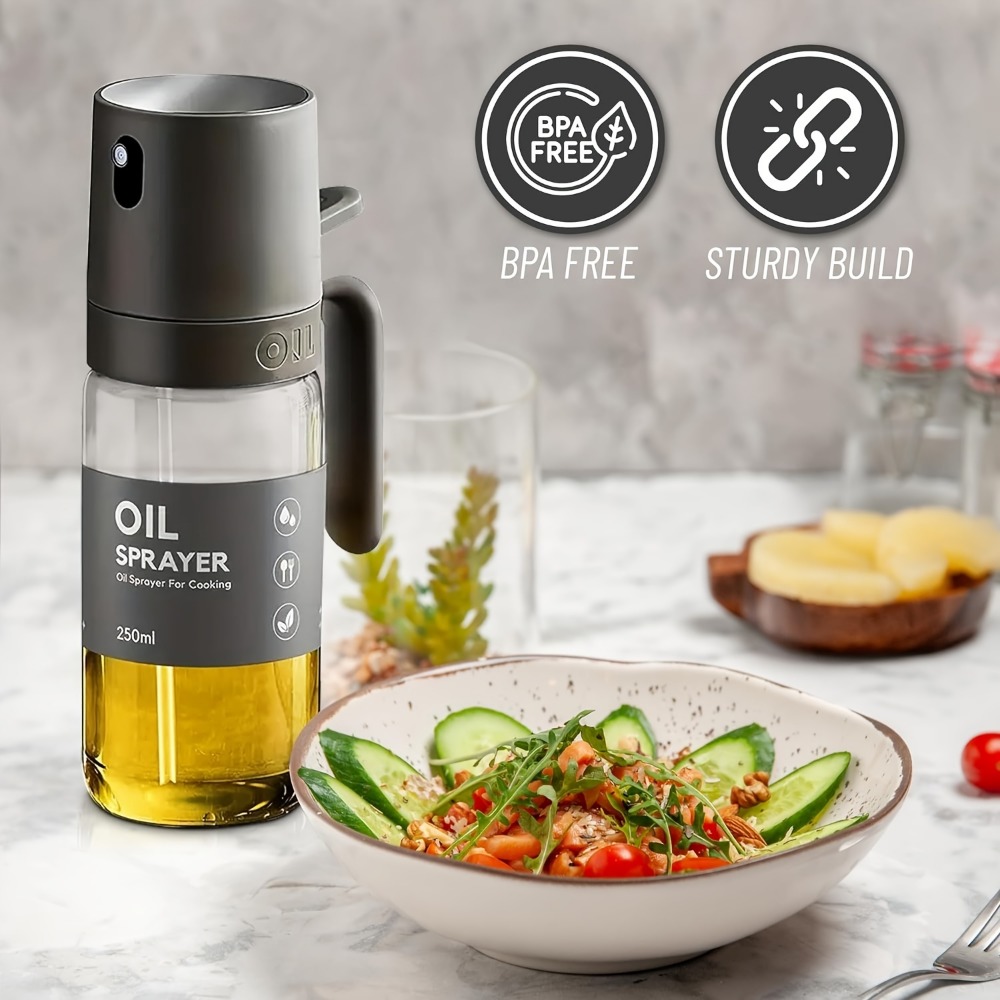 250ML Oil Sprayer, High Borosi - Kitchen Gadgets Oil Spray 评论和价格