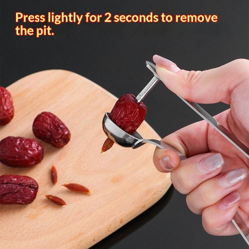 Stainless Steel Red Date Pitte - Kitchen Gadgets & Toys 评论和价格