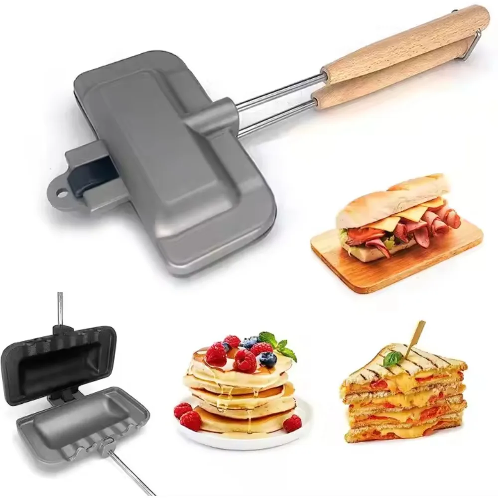 Double-Sided Sandwich Pan Non- - Breakfast Sandwich Maker 评论和价格