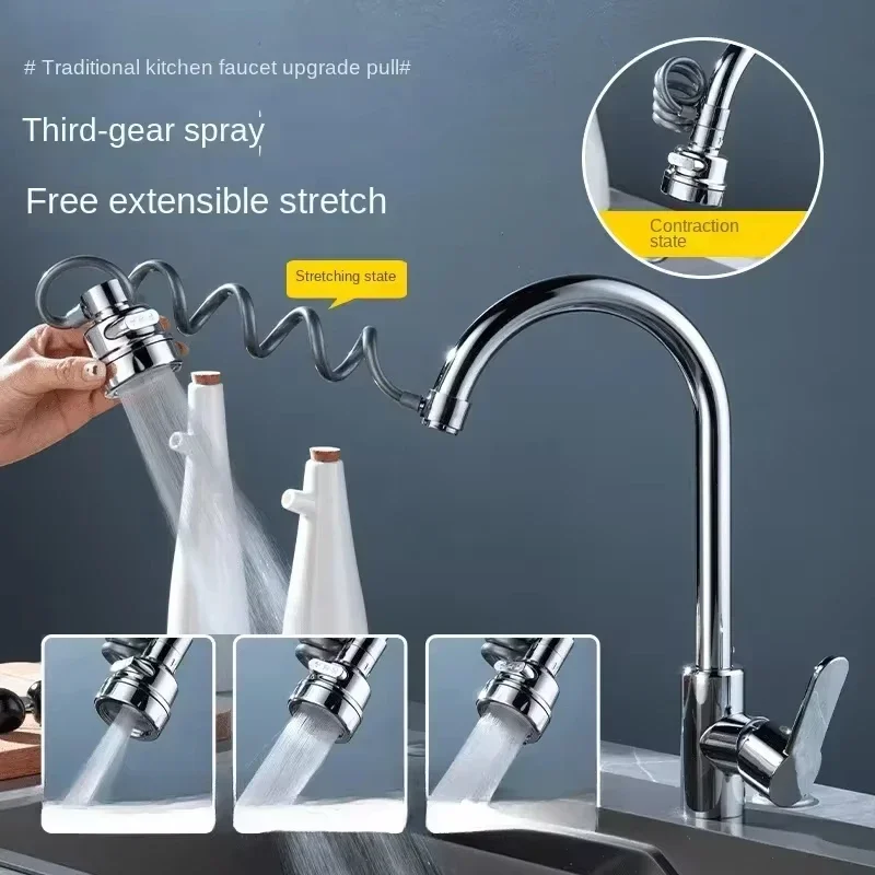New 3 Modes Sink Faucet 360 De - Kitchen Gadgets List 评论和价格