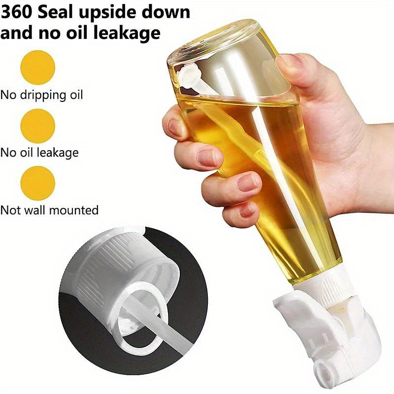 1pc New Oil Sprayer 200ML Glas - Kitchen Gadgets Oil Spray 评论和价格