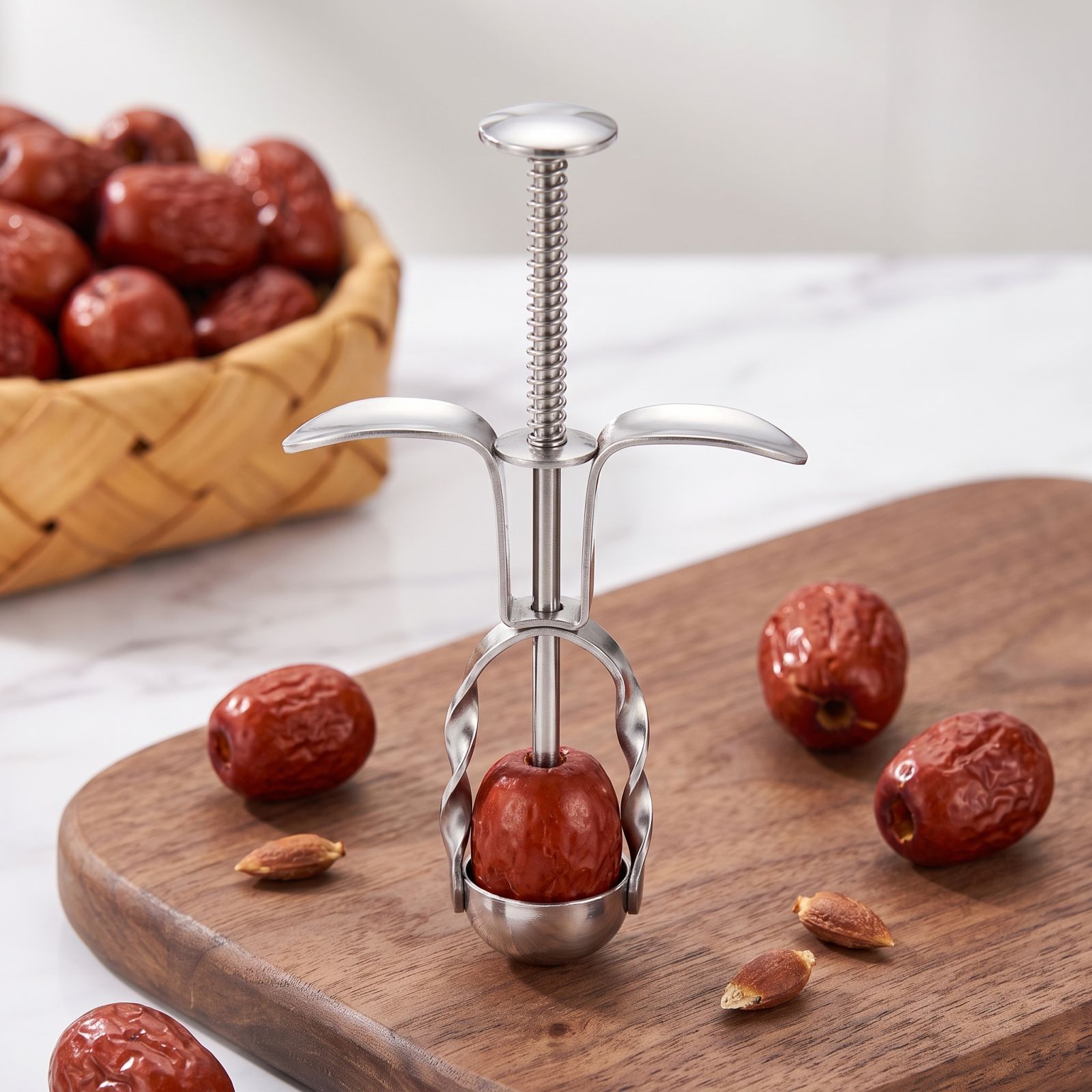 Stainless Steel Red Date Pitte - Kitchen Gadgets & Toys 评论和价格
