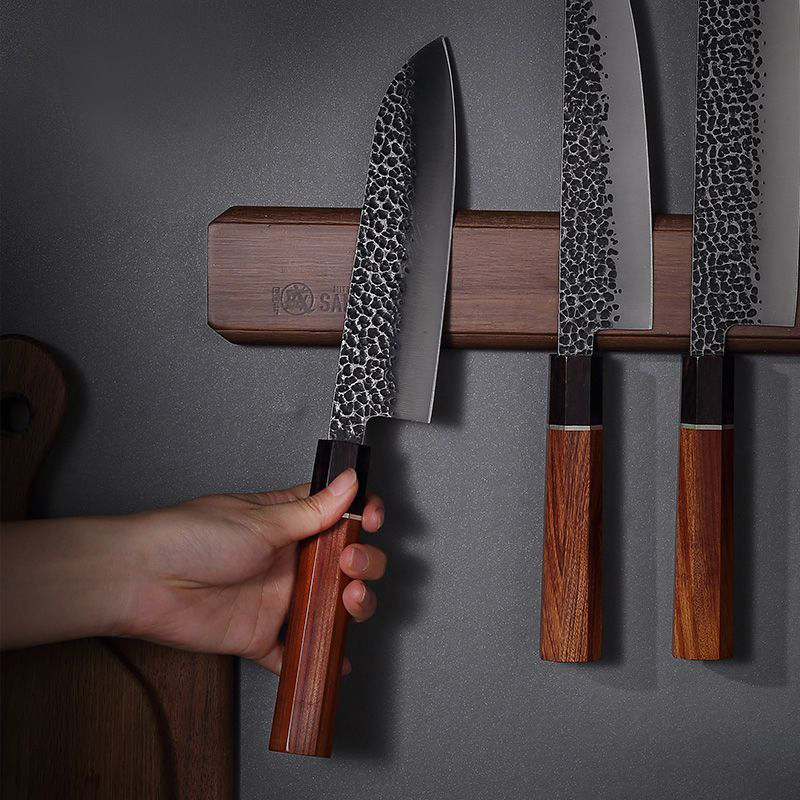 Brand Thick Acacia Wood Magnet - Magnetic Knife Strip 评论和价格