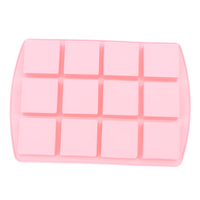 *1Pcs 12-Cavity Square Silicon - Silicone Mold Baking 评论和价格