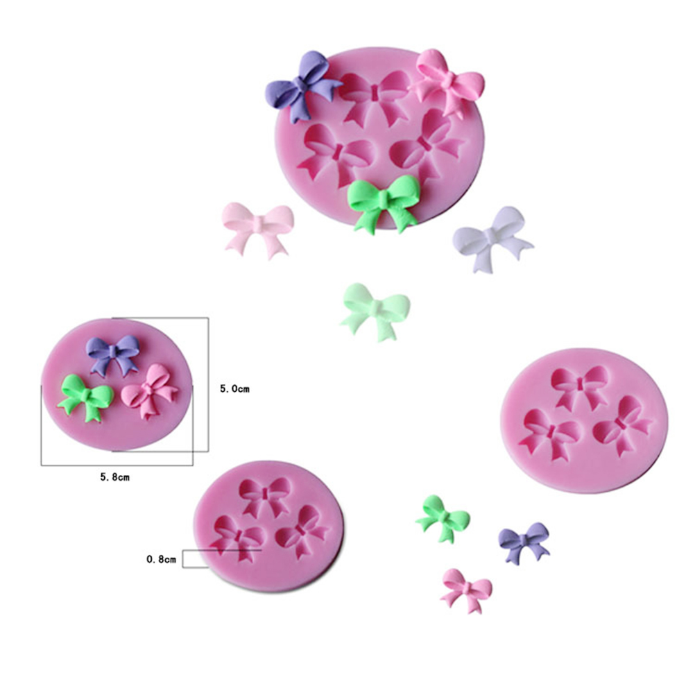 New DIY 3D Cake Decorating Bow - Silicone Mold Baking 评论和价格