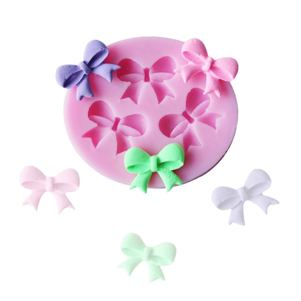 New DIY 3D Cake Decorating Bow - Silicone Mold Baking 评论和价格