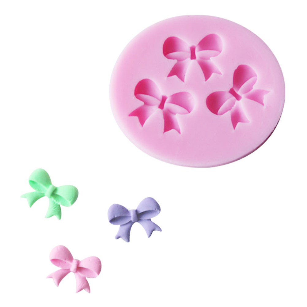 New DIY 3D Cake Decorating Bow - Silicone Mold Baking 评论和价格