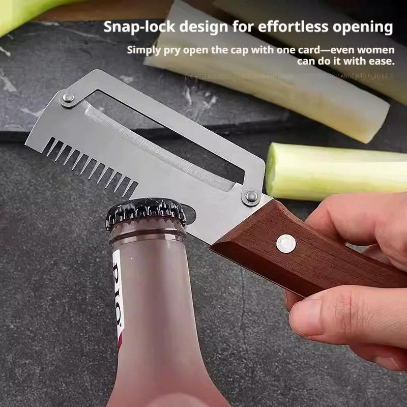 2‑in‑1 Serrated Vegetable Peel - Kitchen Gadgets Built In 评论和价格