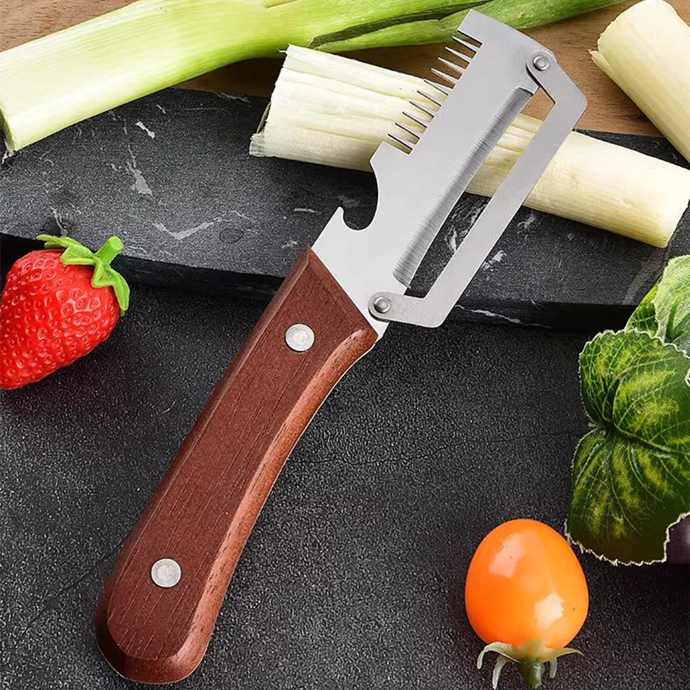 2‑in‑1 Serrated Vegetable Peel - Kitchen Gadgets Built In 评论和价格